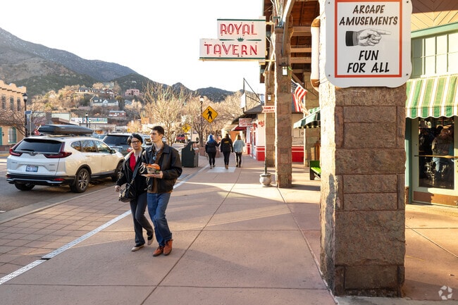 Historic Downtown Manitou Springs offers unique shops and local finds.