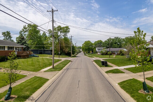 Sidewalks make White Oak walkable.