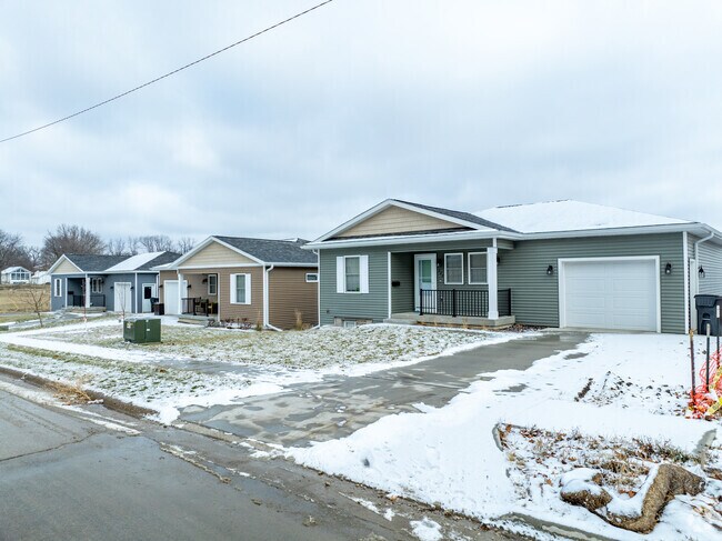 Newly constructed homes are transforming Edwards into a vibrant west Ames hub.