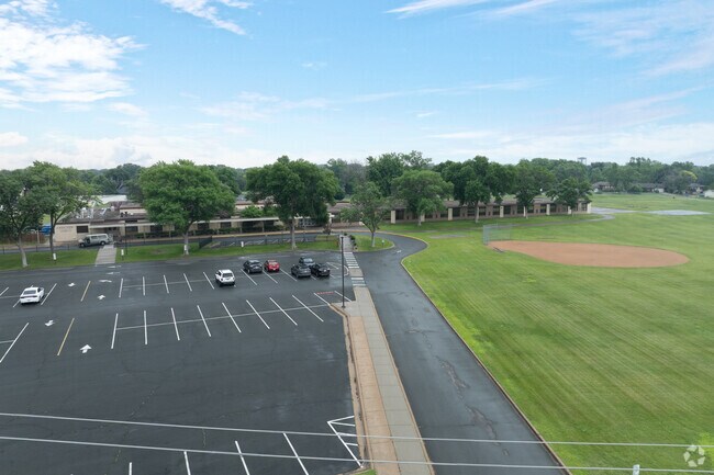 Crest View Elementary School provides education in the neighborhood of Brooklyn Park.