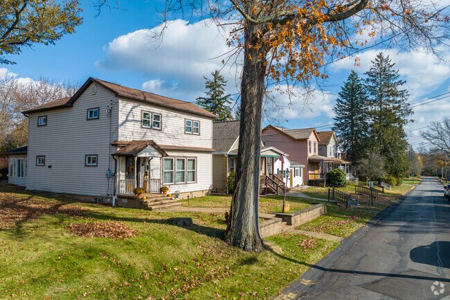 Smaller, modest homes are prevalent in Patterson Heights.
