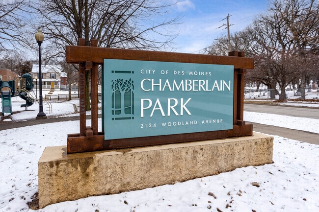 Chamberlain Park provides endless fun for Woodland Heights residents.
