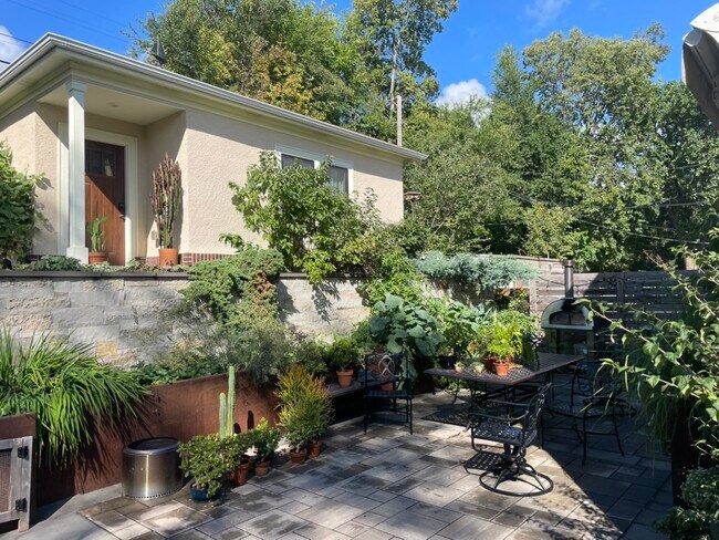 Private access to back patio and yard