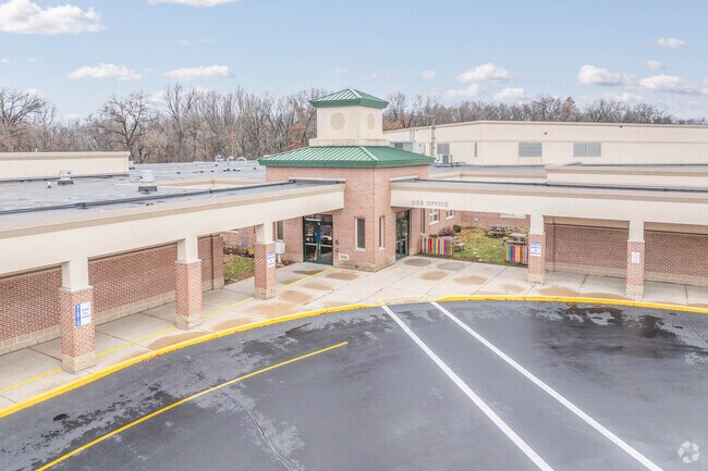 Cambridge Elementary School has a B+ rating according to Niche.