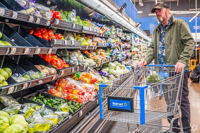 Big box stores like Walmart, WinCo, and Bel Air are located in Antelope.