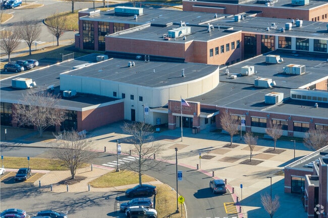Lewis S. Mills High School, is located at Lyon Rd, in Burlington, CT.
