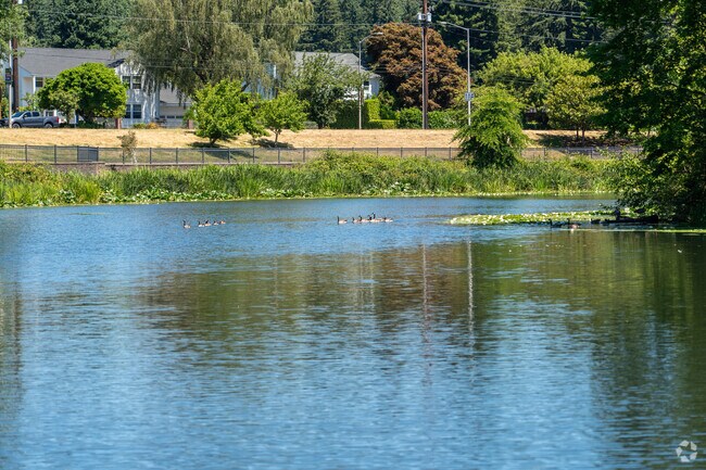 Enjoy serene waterfront views and nature in Saint Helens neighborhood.