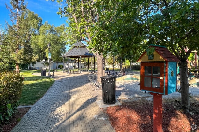 O'Donnell Garden Park entrance in San Jose Sun neighborhood.