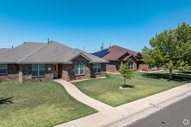 Pheasant Run is characterized by its orderly rows of sleek, modern homes.