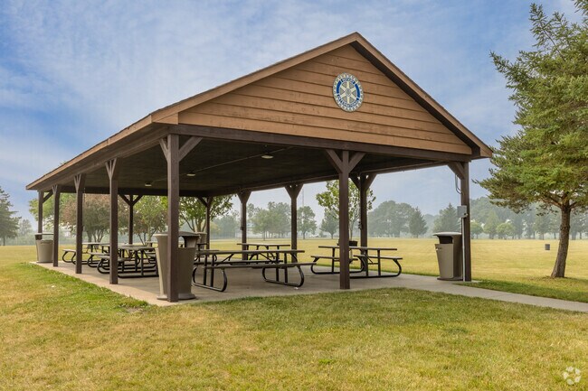 Rohrman Park in Schererville has a large picnic shelter perfect for a family gathering.