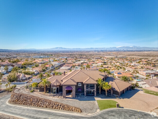 Calico Ridge Las Vegas View from a large, single family residential home.