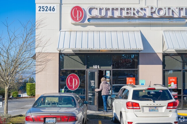 Cutters Point Coffee in Saltair Hills offers locals a great space to relax and sip in.