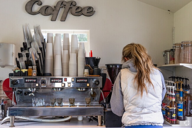 Uplake residents enjoy coffee and more from Espresso Works.