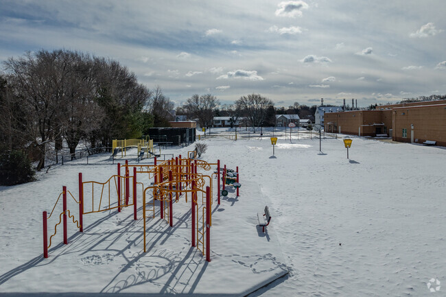 There is a variety of outdoor amenities for students to use at Mayo Elementary School.