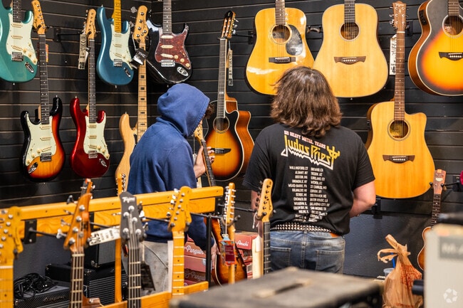 Shop for a new musical instrument at Midwest Drum & Percussion near Grandview Heights.