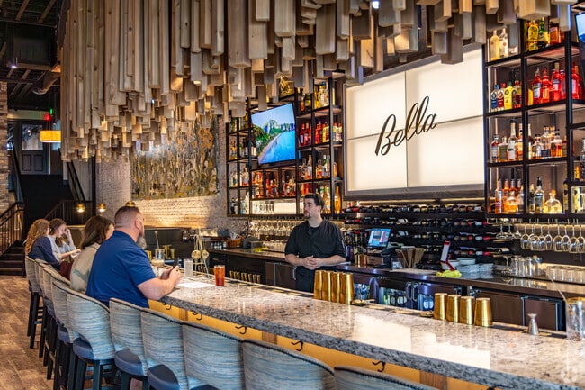 Bella is one of the most popular new local hotspots and offers up delicious Italian food.