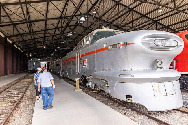 South Unified Broadway residents can visit the National Railroad Museum and see unique displays.