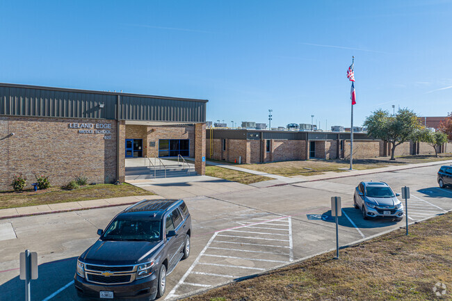 The student population of Leland E Edge Middle is 742 students.