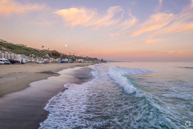 Residents in Capistrano Beach can catch the best sunsets on the beach.