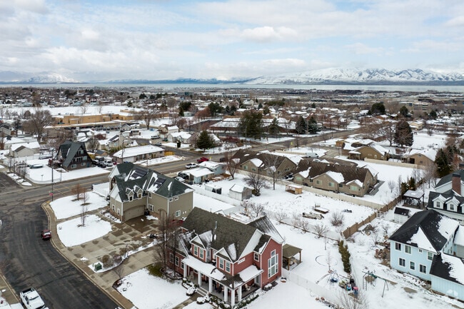 Aerial photo of the Aspen neighborhood, Utah.