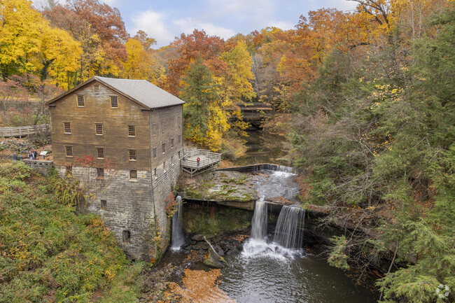 Take a scenic hike at Mill Creek Park, near Cottage Grove.
