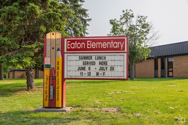 Eaton Elementary students go on to attend Delta Middle School.