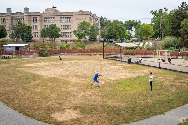 Davis Park in Valley, where baseball, playgrounds, and basketball await your visit.