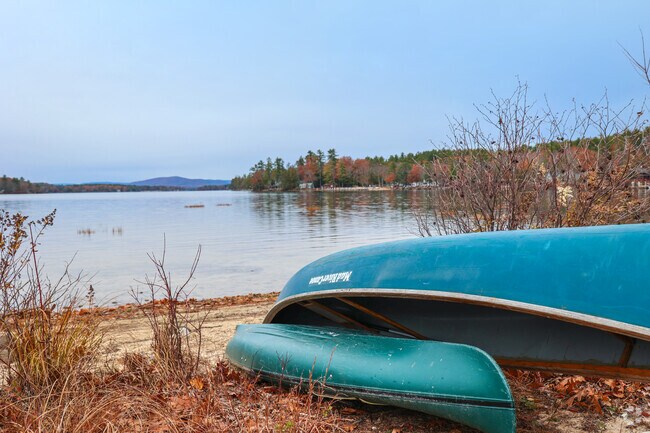 19-Mile Bay in Tuftonboro offers serene waters for fishing and swimming.
