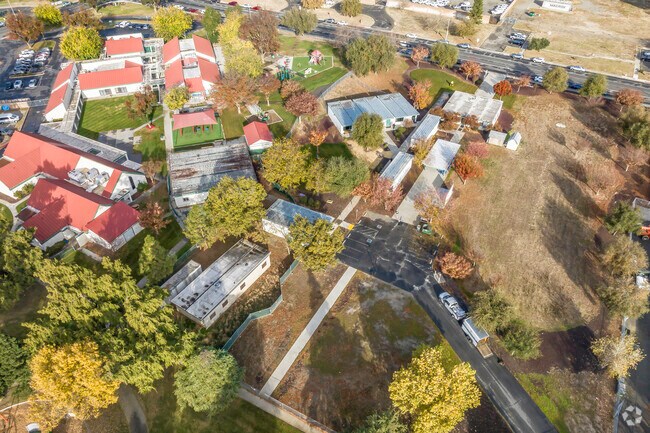 Cesar Chavez Community School offers a variety of classes across several buildings on campus.