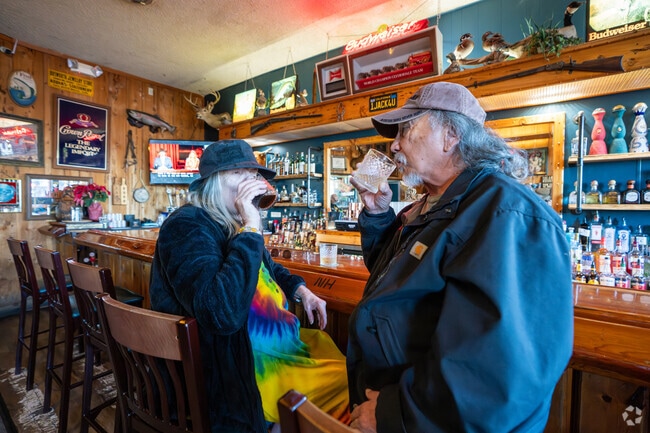 Enjoy a drink with friends at Grazerz Grub and Pub at Fall River Hotel.