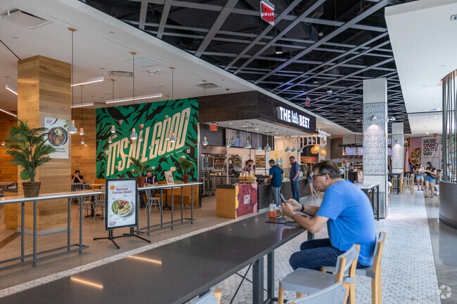 Enjoy the variety and flare of the food court in The Westchester Mall.