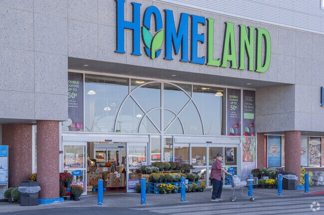 Homeland is a quality grocery store near Wyatt Acres that offers fresh foods.