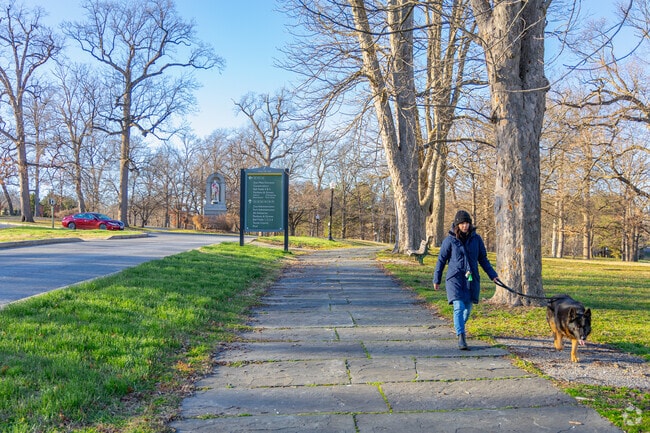 Druid Hill Park is a 745-acre park in Baltimore with amenities for outdoor activities.