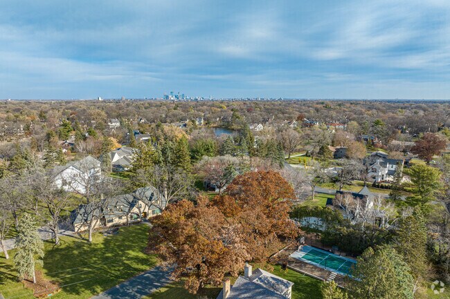 Sunnyslope is a wooded neighborhood just southwest of downtown Minneapolis.