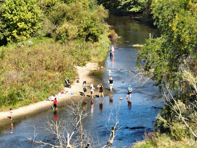 Weigand River Front Park is a perfect place for families to connect with nature and cool off.