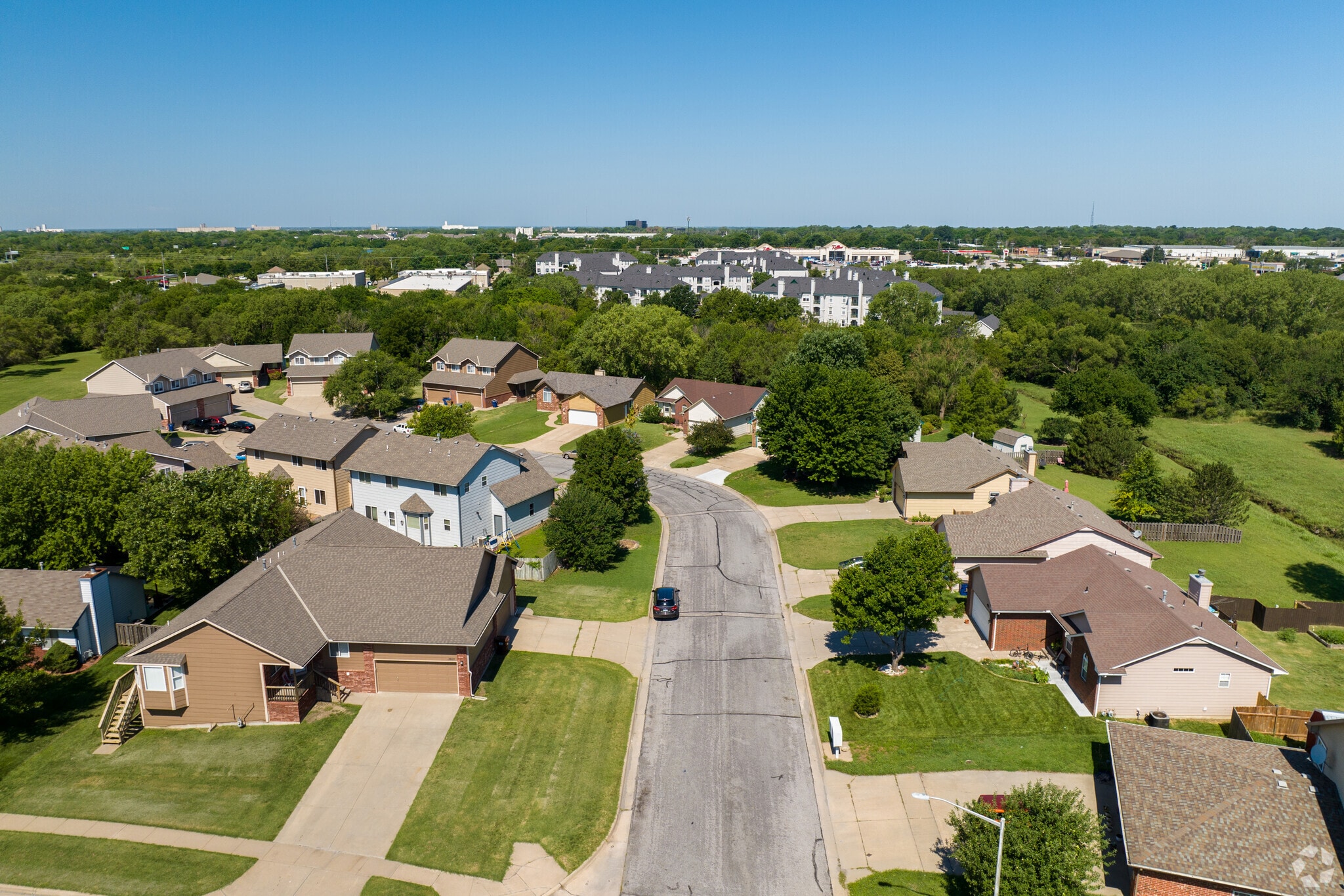 There are a wide variety of home styles found throughout Northeast K-96.
