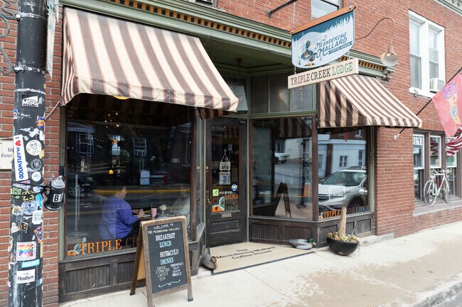 Triple Creek Lodge is a great place to rest your feet and grab a bite in Penn.