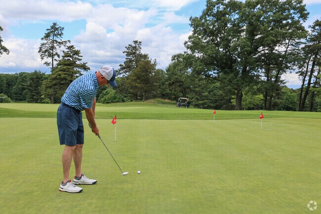Enjoy the afternoon at Lexington Golf Club, located less than a mile west of Prospect Hill.
