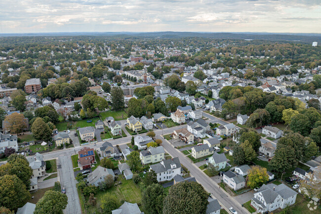 This neighborhood is just down the street of Marlborough's downtown.