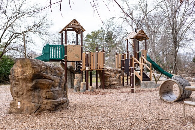 Meadowbrook Neighborhood Park has a nature themed playground in Meadowbrook.