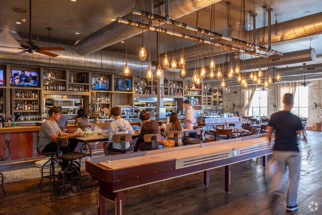 Head to Proof for an upscale lunch or dinner with friends, near Dynamite Foothills.