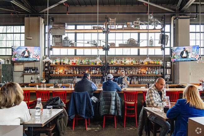 Steel and Rye is a popular restaurant that provides food and drinks daily in Milton.