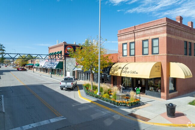 Residents can explore the small town atmosphere of Sturgis, which includes several antique stores.