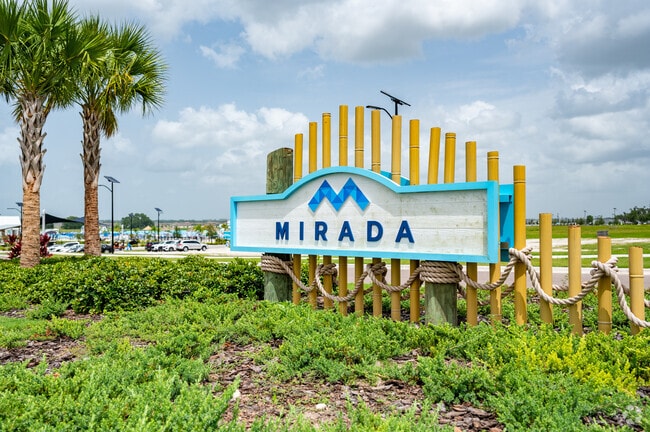 Mirada's tropical colors and styles surround the resort style living.
