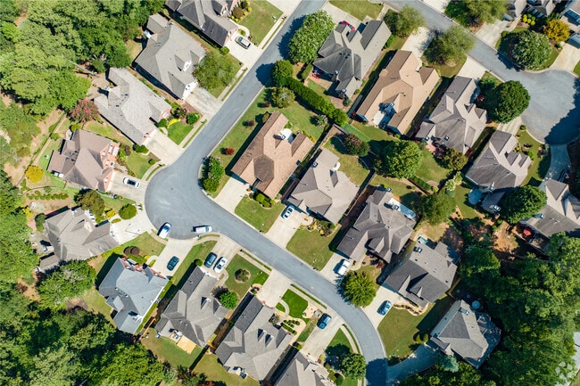 West Cobb neighborhoods are intentionally planned with giving each home generous yards.