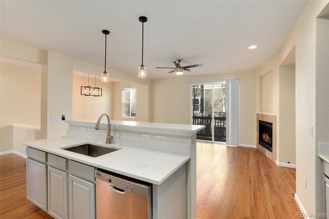 Great room overlooking the balcony