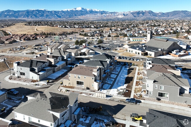 The Briargate neighborhood is located just ten miles from Downtown Colorado Springs.