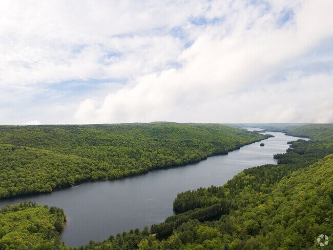 The beautiful Barkhamsted Reservoir was originally built to serve the needs of Hartford.