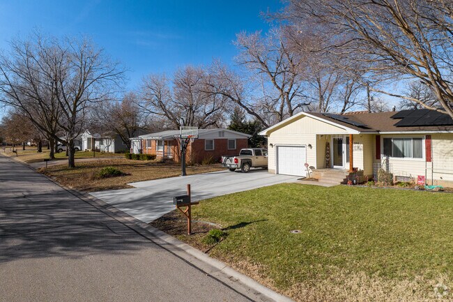 There are also rows of older ranch-styled dwellings in Newton as well.