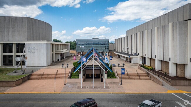 The Berglund Center is where large events are held minutes from Williamson Road.